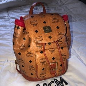 Authentic MCM Mini Backpack